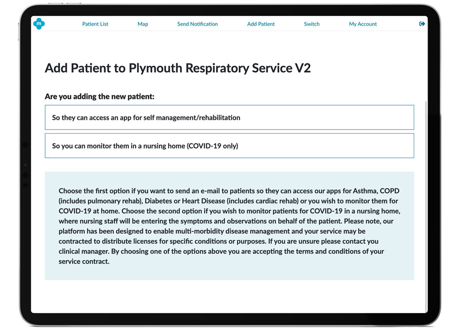 Add patient