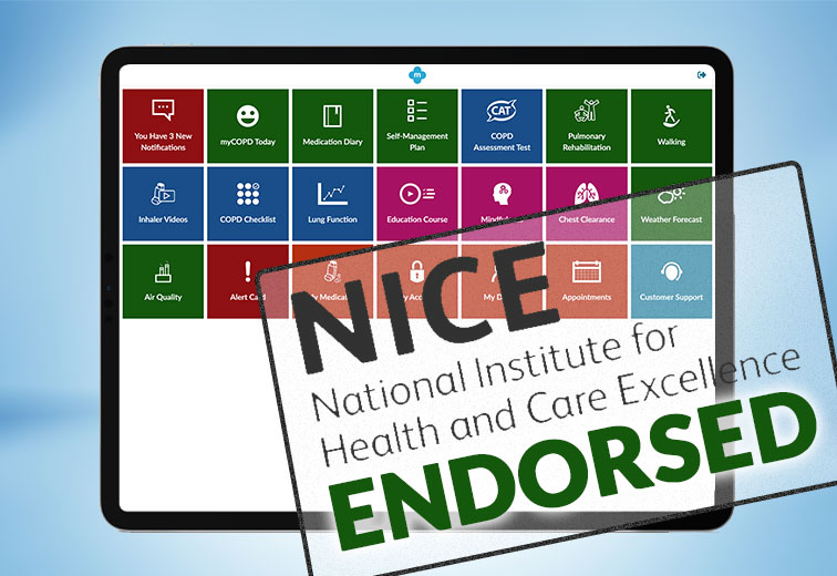 mycopd nice endorsed app