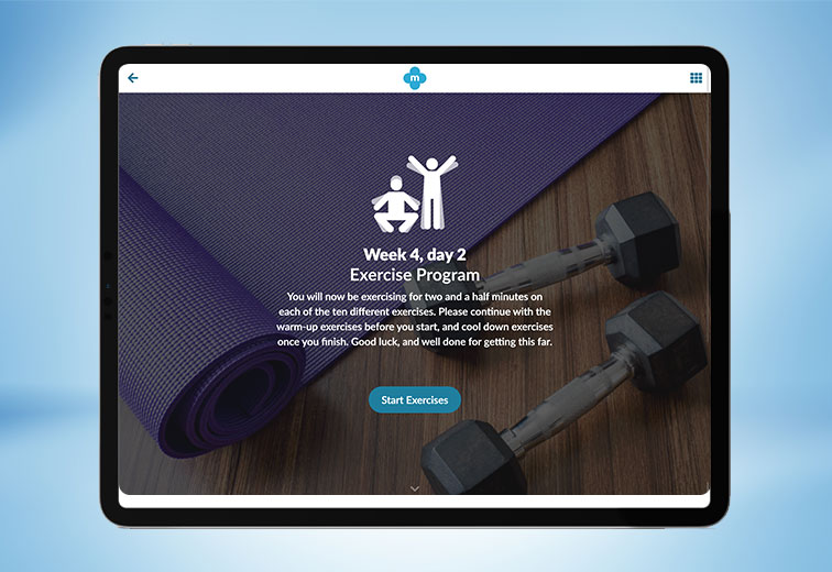 mycopd app remote pulmonary rehabilitation